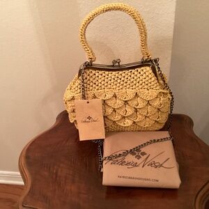 NWT Laureana Scallop Bag Yellow